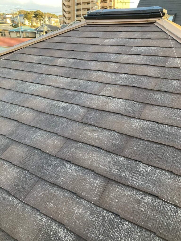 川西市の屋根塗装　既存カラーベスト