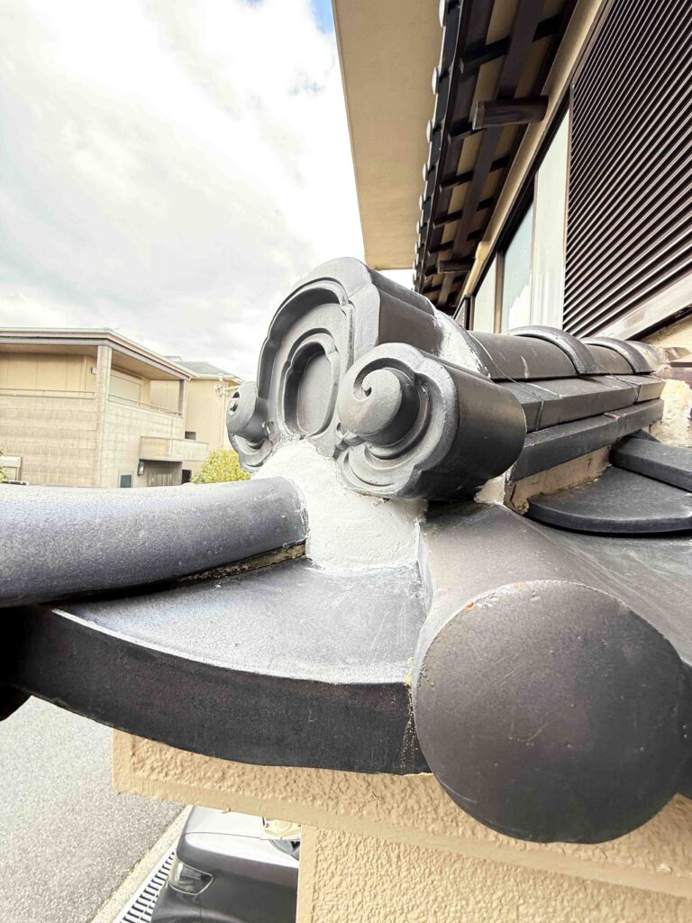 豊中市　瓦屋根リフォーム　アフター