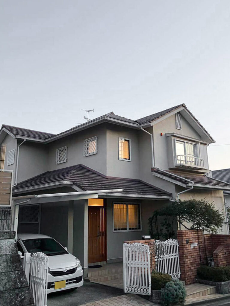 川西市　外壁塗装リフォーム　ビフォー